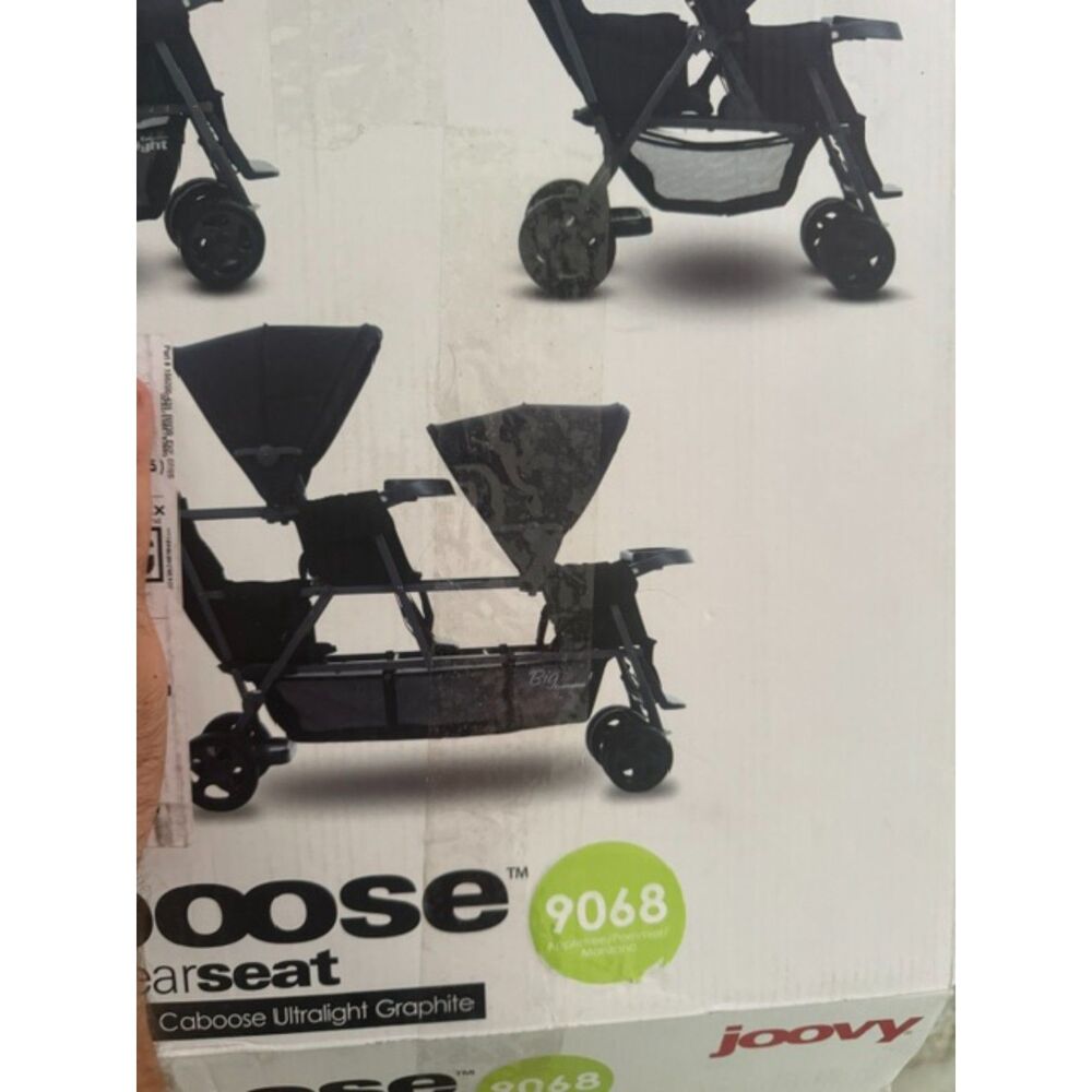 Joovy Caboose Rear Seat Green Color Appletree 9068